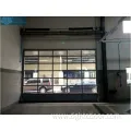 Automatic Aluminum Tempered Glass Sectional Garage Doors